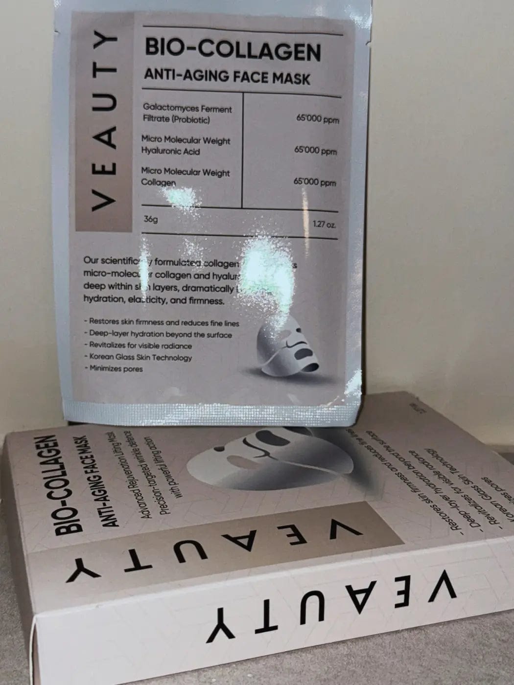 Customer photo review of VEAUTY Mask