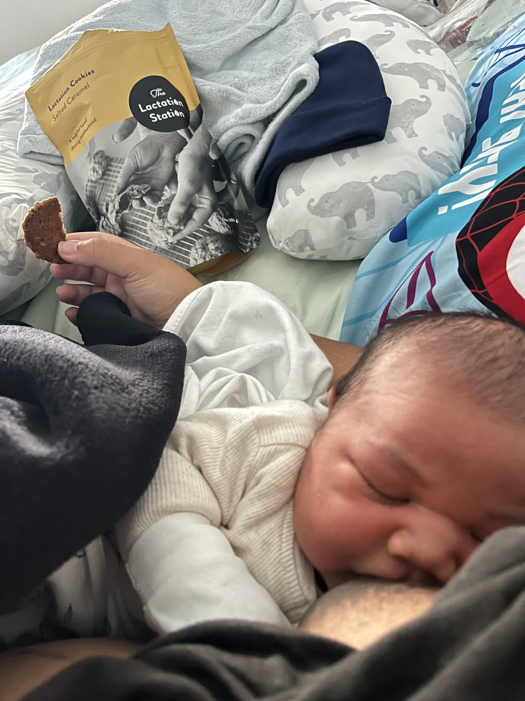 Customer photo review of White Choc Lactation Cookies