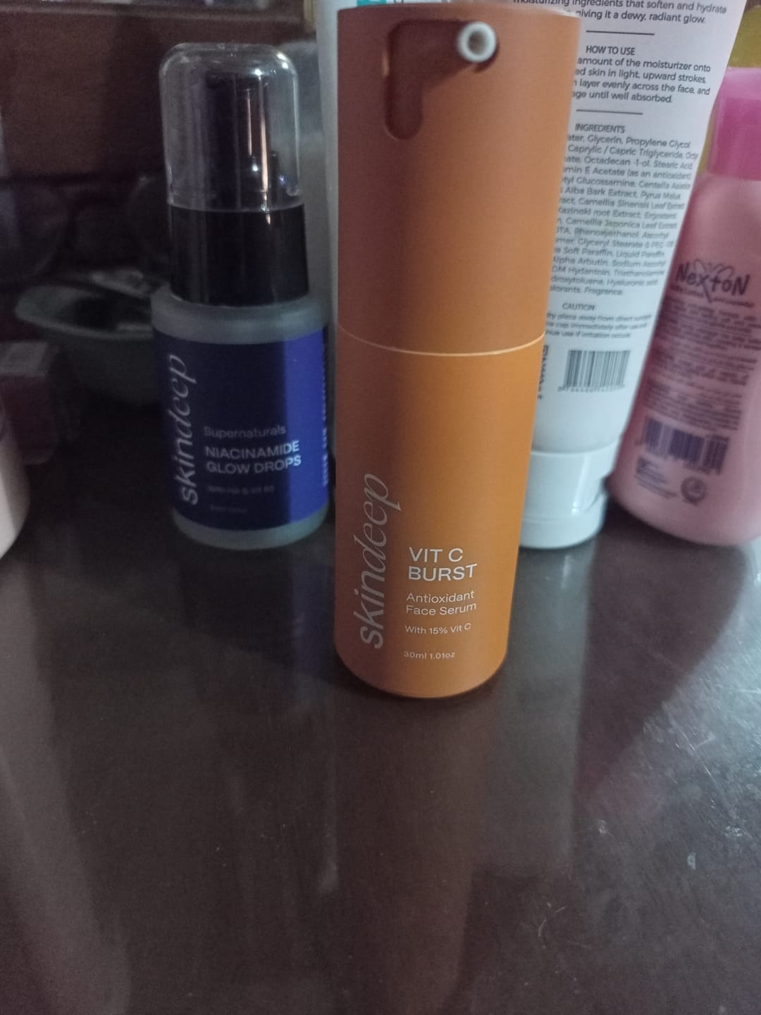 Customer photo review of Vit C BURST - Antioxidant Face Serum