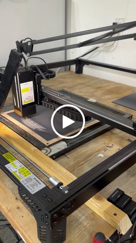 Customer video review of AtomStack A70 Max Laser Cutter