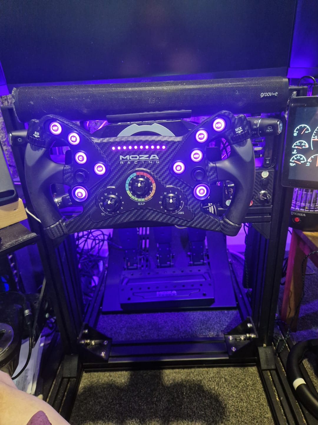 Customer photo review of MOZA RACING KS Steering Wheel