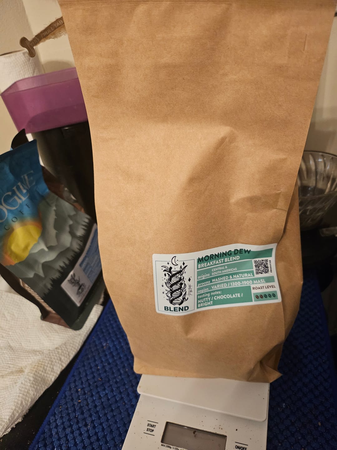 Customer photo review of Morning Dew Breakfast Blend