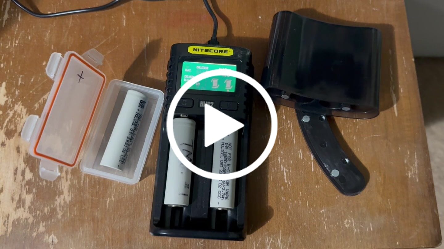 Customer video review of Nitecore UMS2 2 Channel Digital Battery Charger