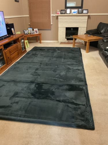 Customer photo review of The Mellow Mat® The Plushy 45mm (Soft Touch Sensory Tatami Rug)