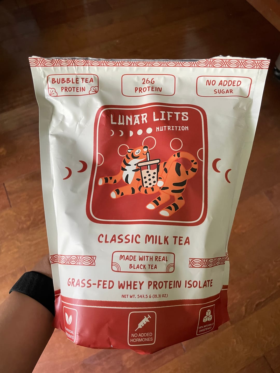 Customer photo review of Classic Milk Tea - Whey