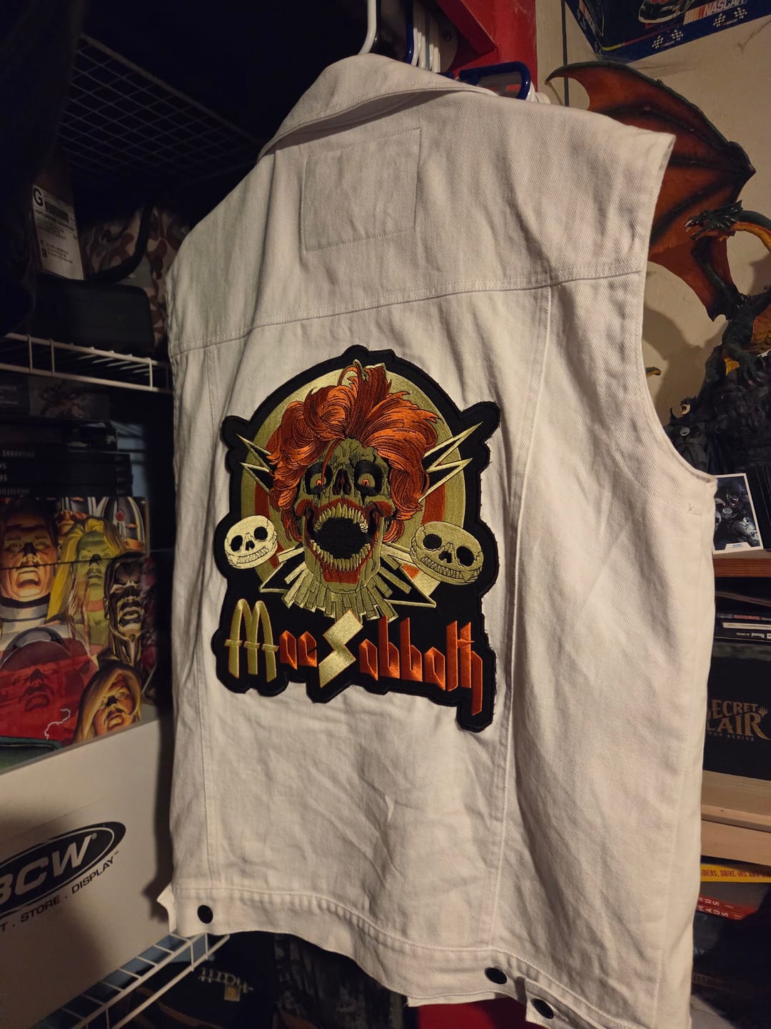 Customer photo review of The White Upon The Cross - Vest