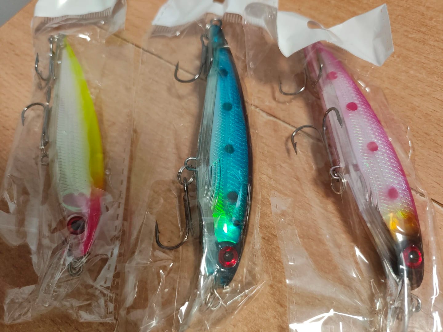 Customer photo review of Vielseitiges Minnow-Köderset