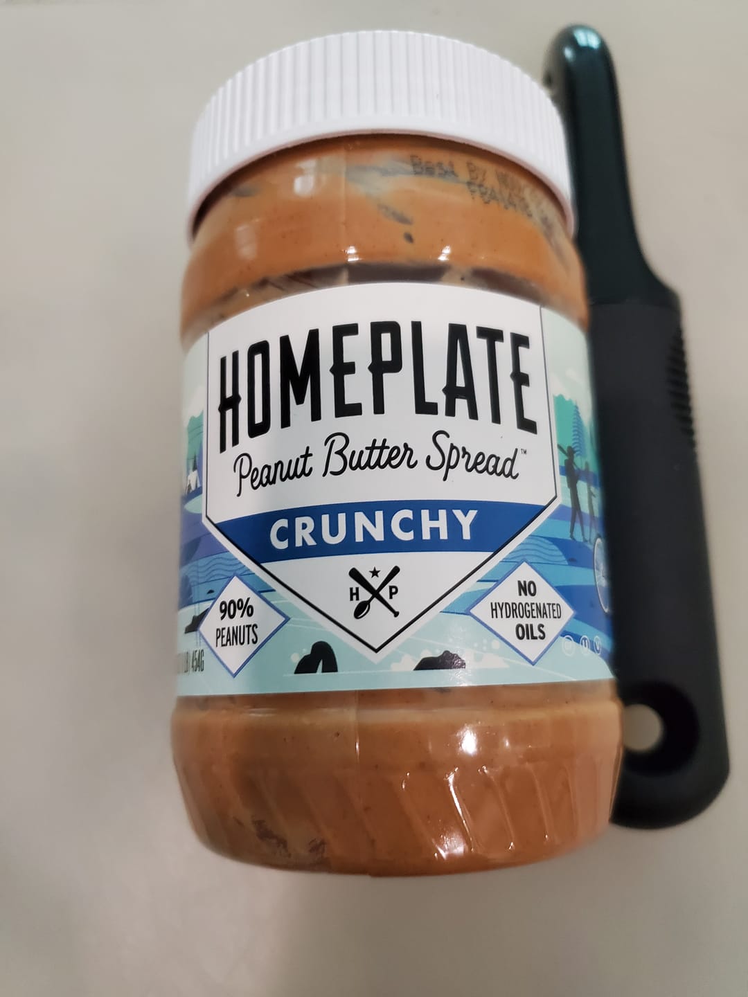 Customer photo review of Crunchy Peanut Butter (3 pack)