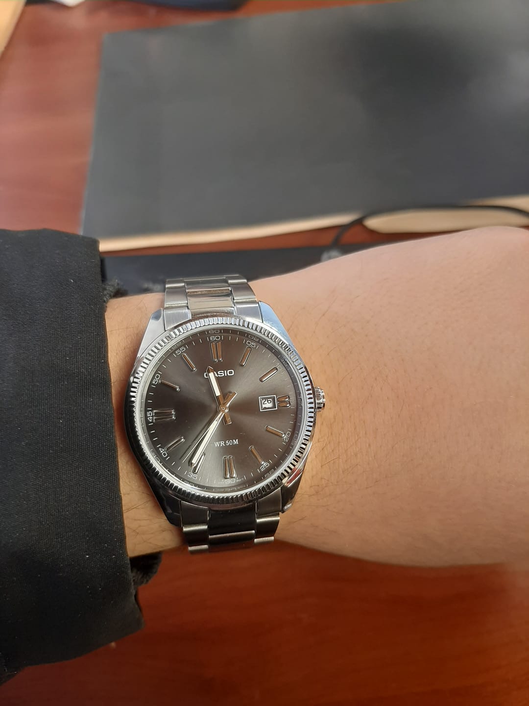 Customer photo review of Reloj Casio Análogo MTP-1302D-1A1V Negro 38,5mm