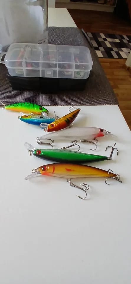 Customer photo review of Vielseitiges Minnow-Köderset