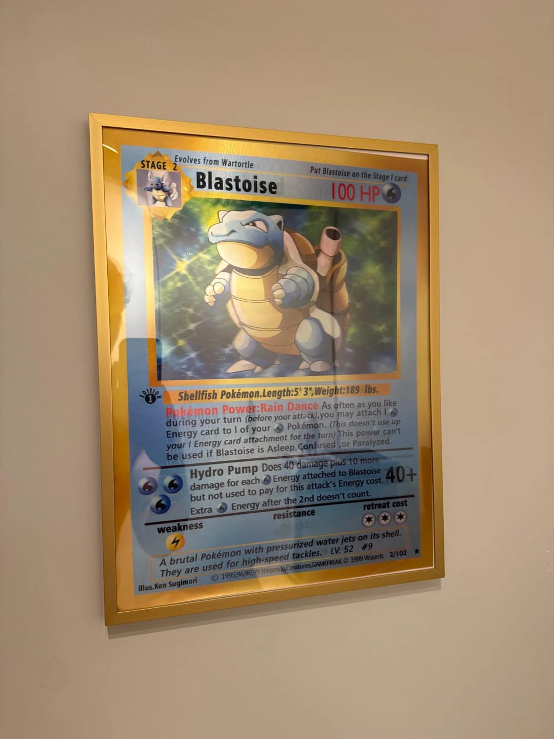 Customer photo review of Legendary 3D Wall Art