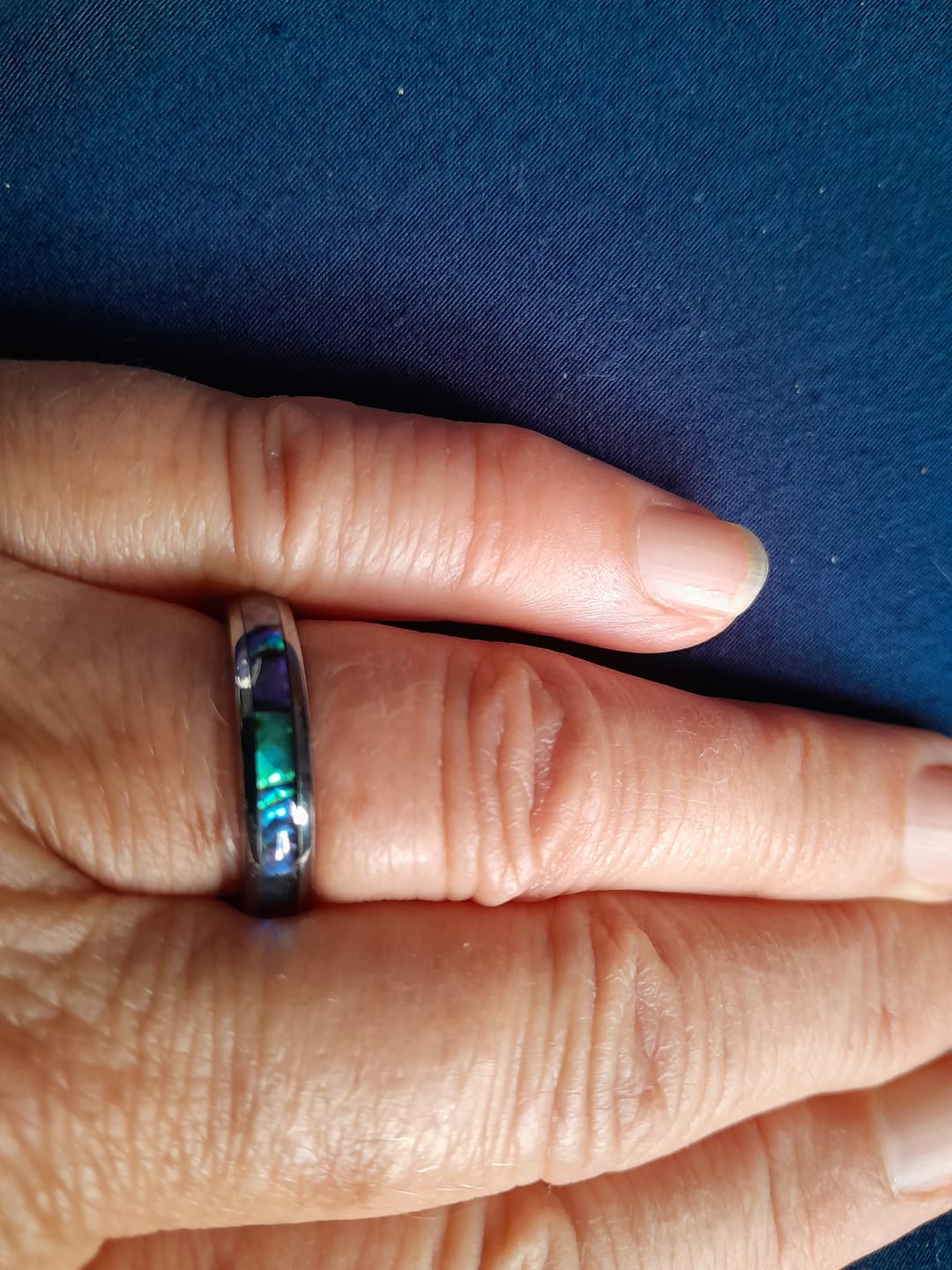 Customer photo review of The Neptune 4mm Wonder Ring