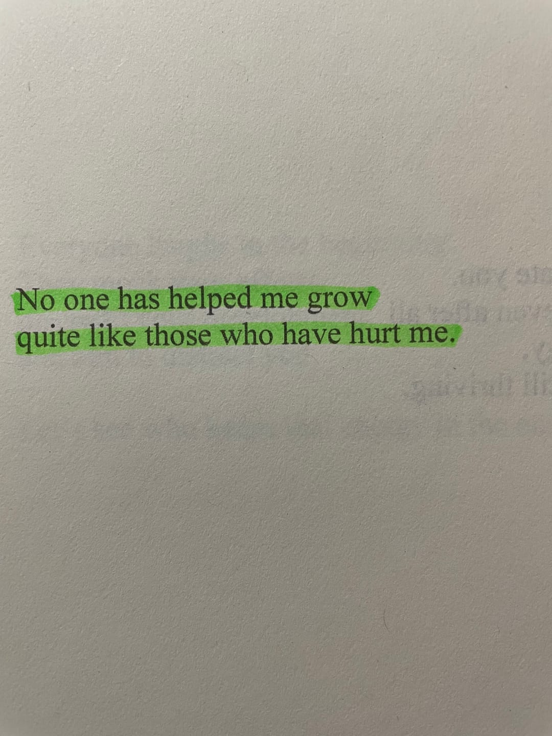 Customer photo review of The Tears That Taught Me