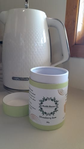 Customer photo review of Strawberry Gum 50g