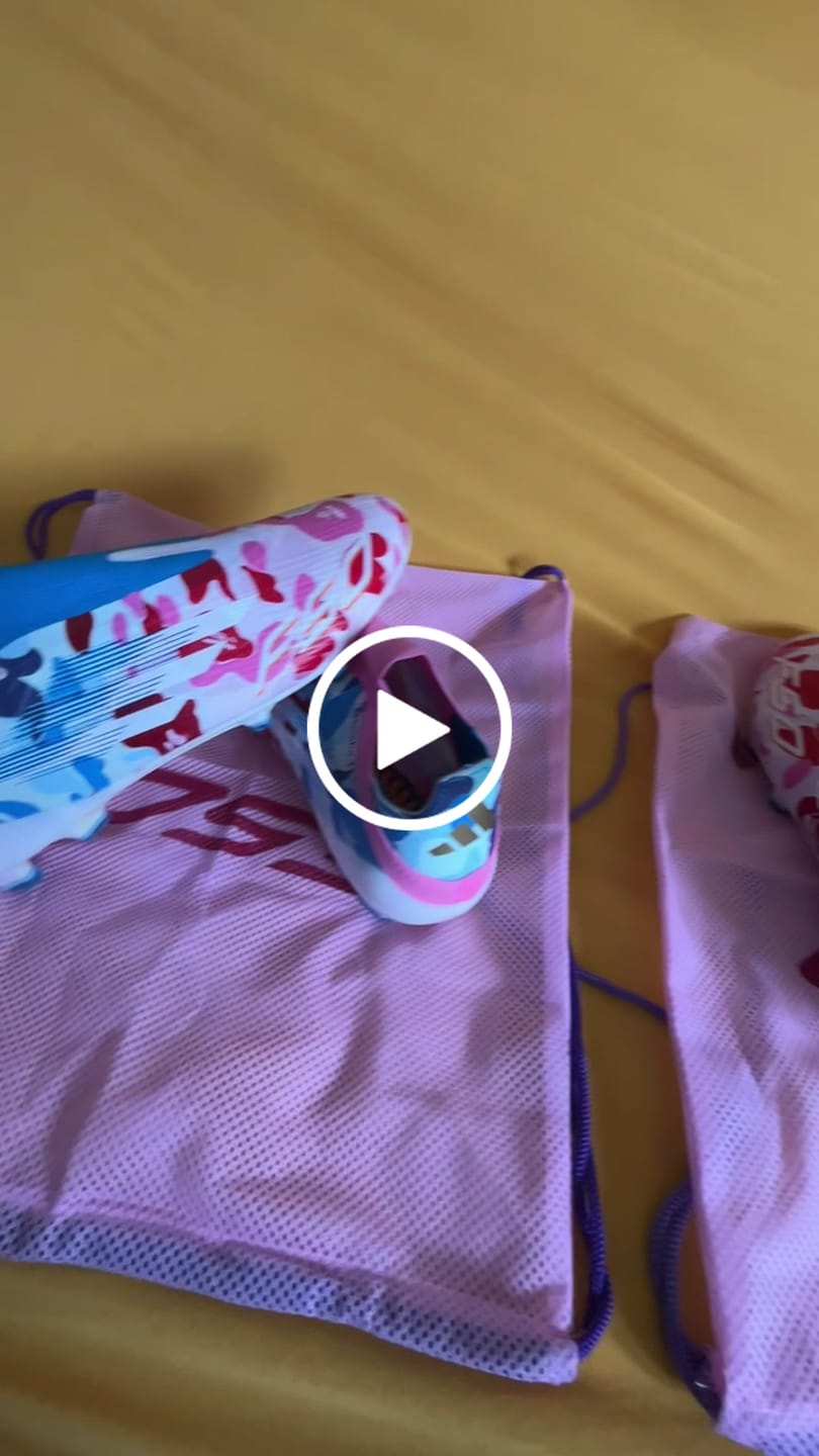 Customer video review of F50 x Bape Laceless FG