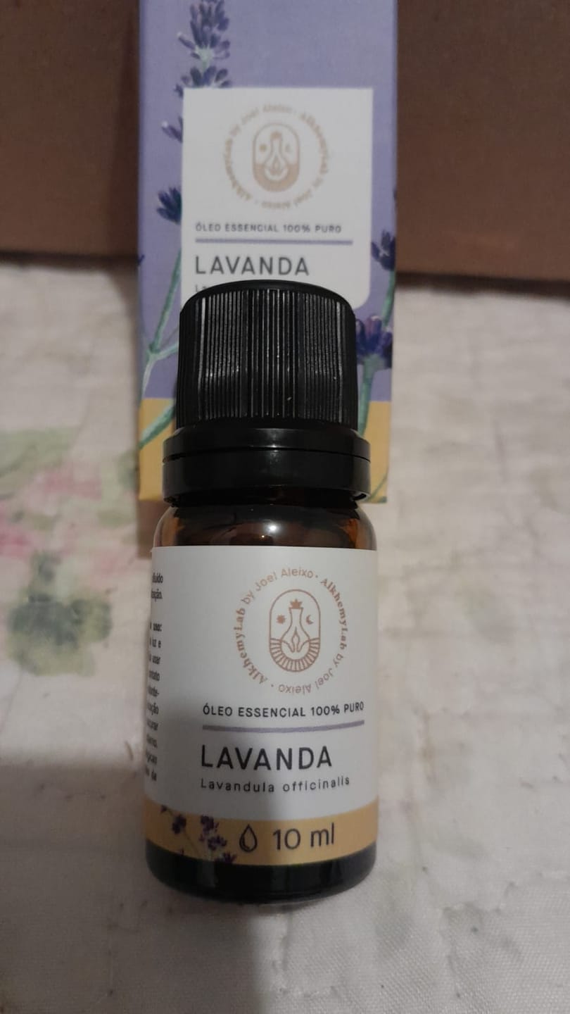 Customer photo review of Óleo Essencial de Lavanda 10ml