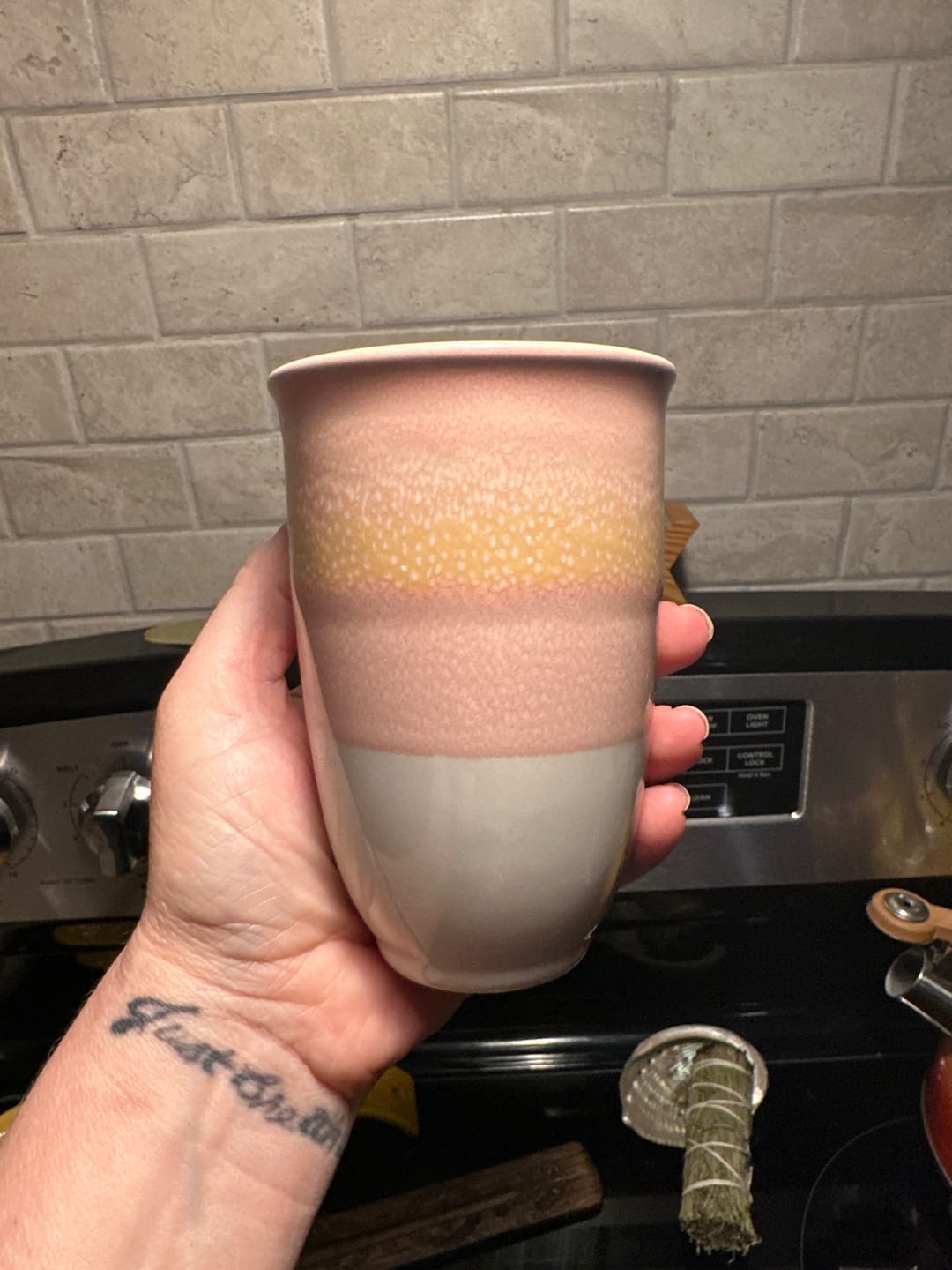 Customer photo review of Afterglow Cup 12oz