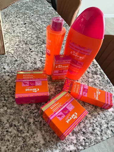 Customer photo review of Fair And White So Bright Kit - For Face | So Carrot !
