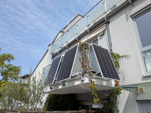 Customer photo review of Ray Lite Glas Balkonkraftwerk