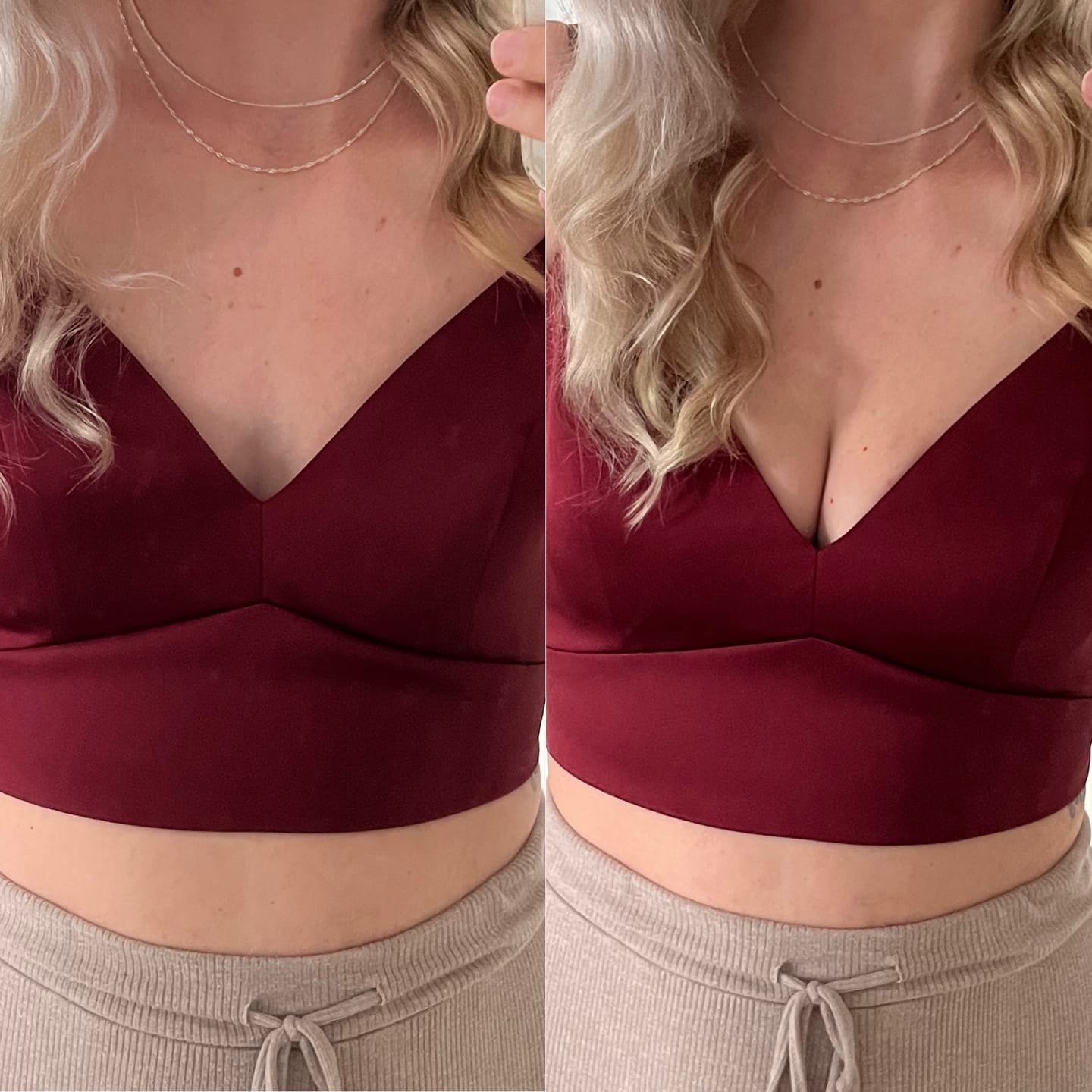 Customer photo review of Monoka´s Pushpads™ - 2 Seitig klebende Pushup Nippelcover