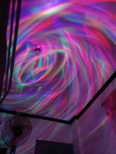 Customer photo review of LumaSphere Immersive Projector