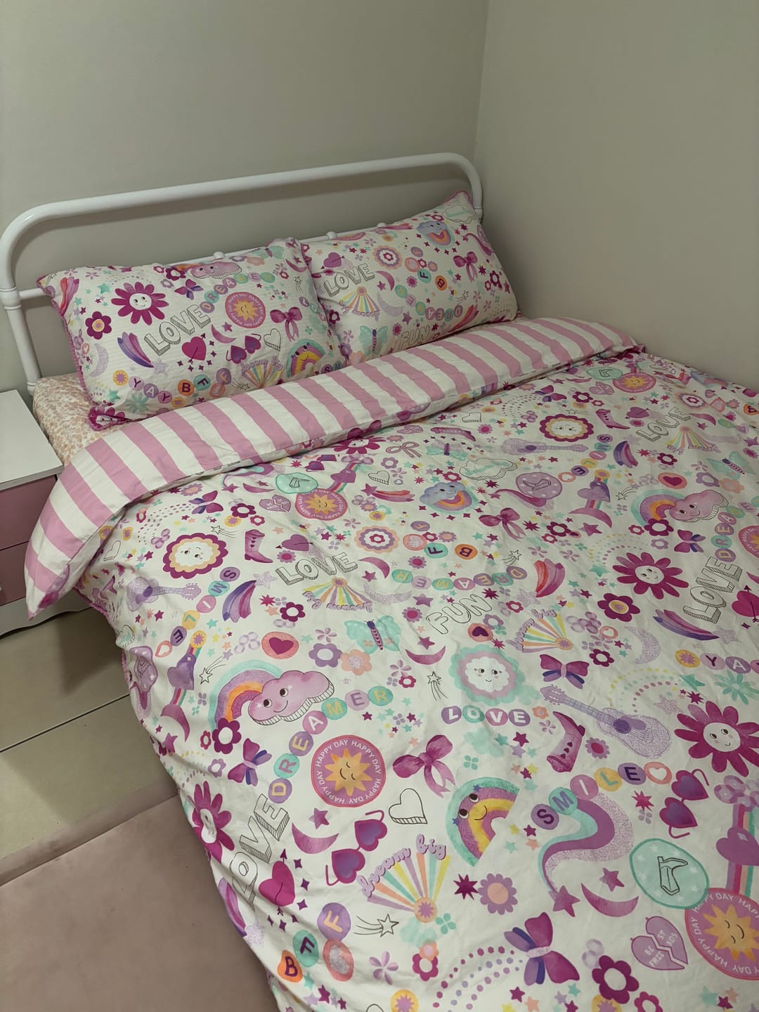 Customer photo review of Muscle Mat Luxury Mattress Topper