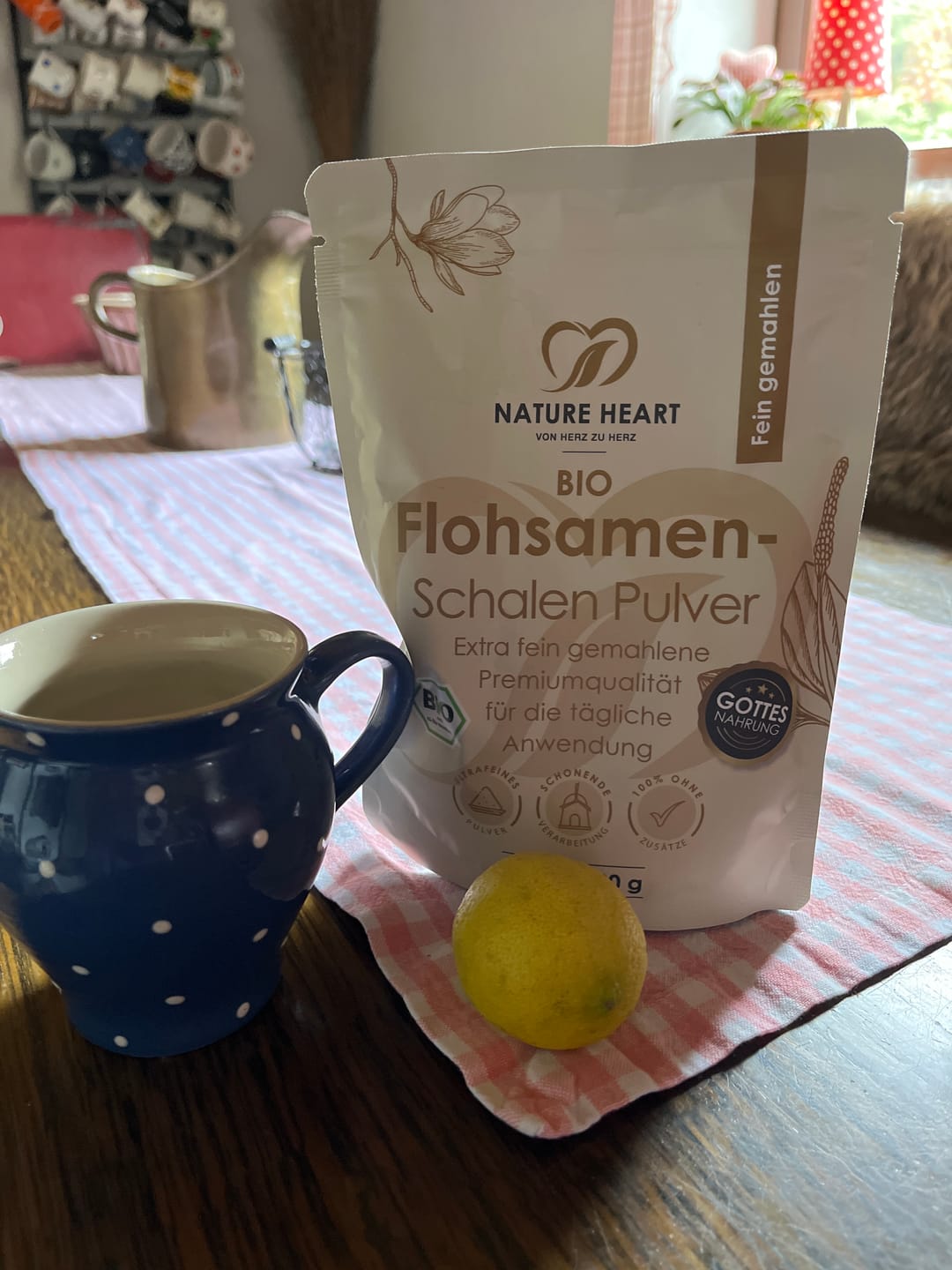 Customer photo review of Flohsamenschalen BIO