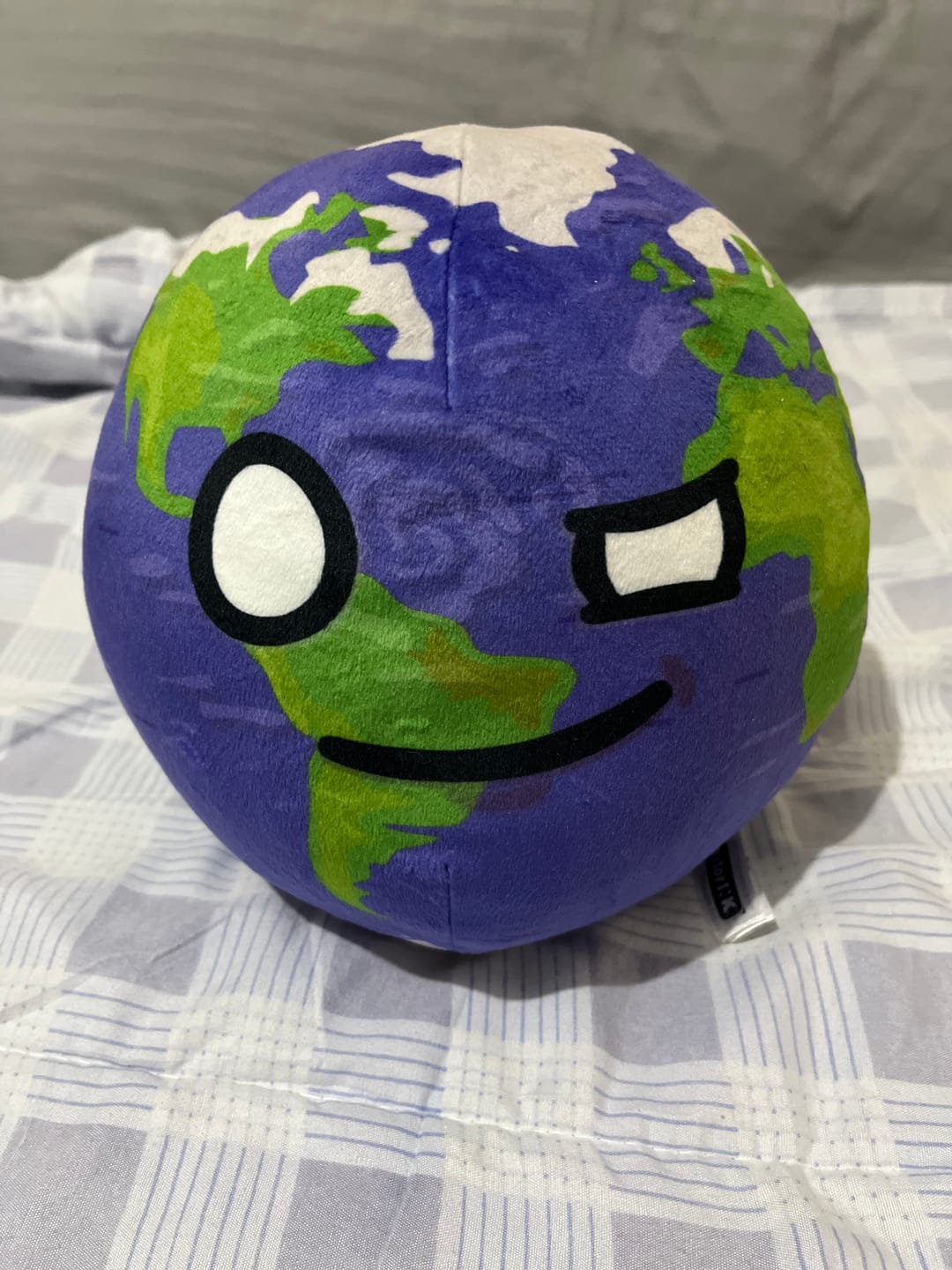 Customer photo review of The SolarBalls Earth Plush