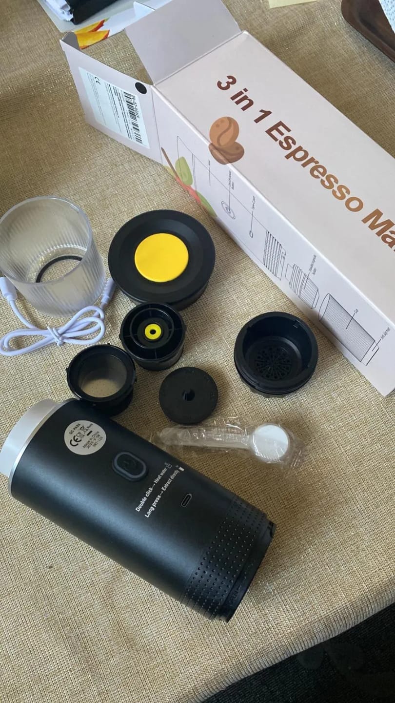 Customer photo review of Kompakt Kaffee 3 in 1  - perfekt für unterwegs