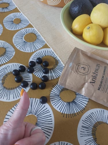 Customer photo review of Mushroom Gummies