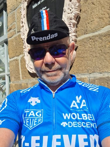 Customer photo review of 1990s 7-ELEVEN Retro Short Sleeve Cycling Jersey