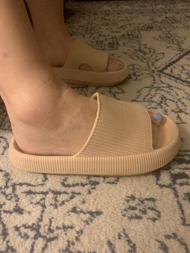Customer photo review of Alpine Cushion Slides