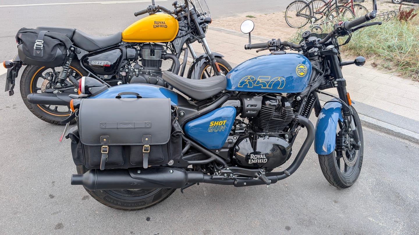 Customer photo review of expedition saddlebag