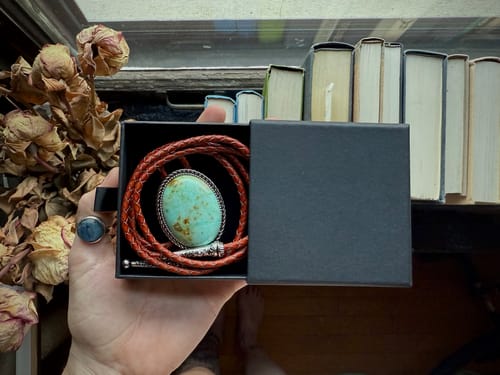 Customer photo review of The Telluride- Bolo Tie with Gift Box
