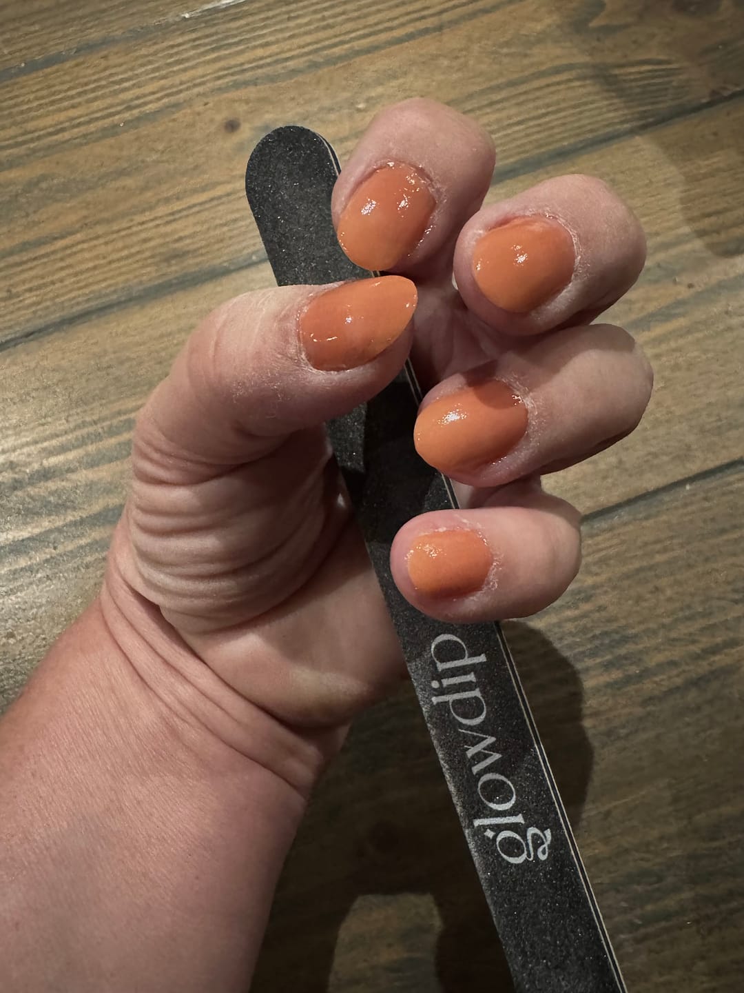 Customer photo review of Salmon Dipping Powder