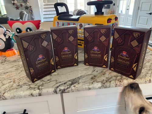 Customer photo review of Crown Royal Chocolate Flavored Canadian Whisky (2025 Limited Edition)