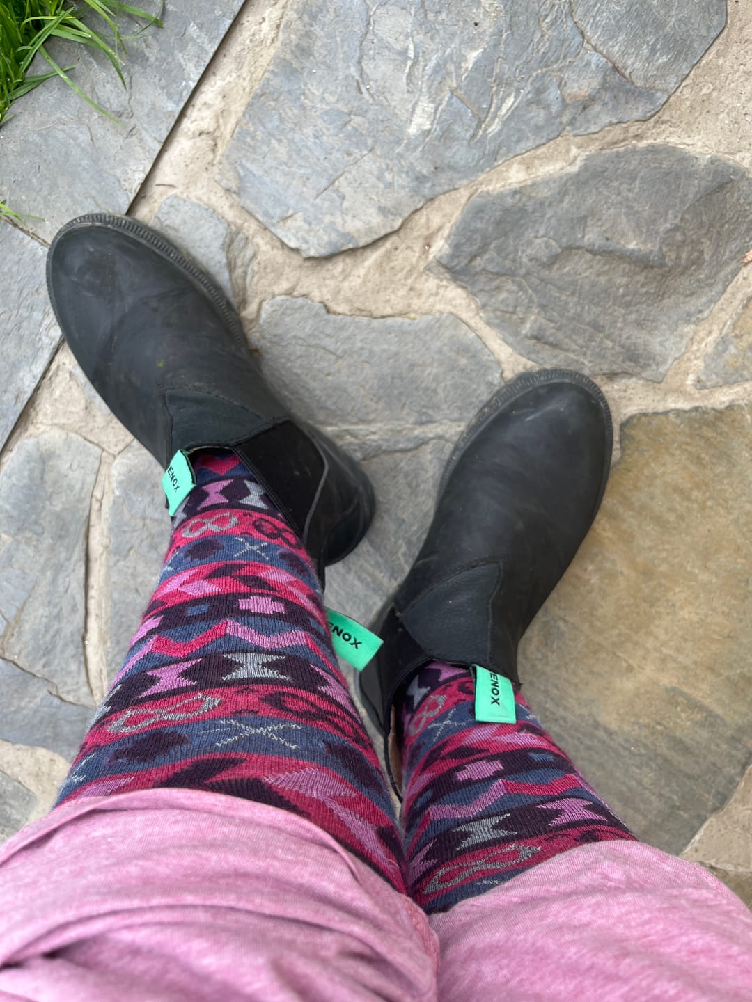 Customer photo review of Botín Original 2.0 Negro Menta Mujer