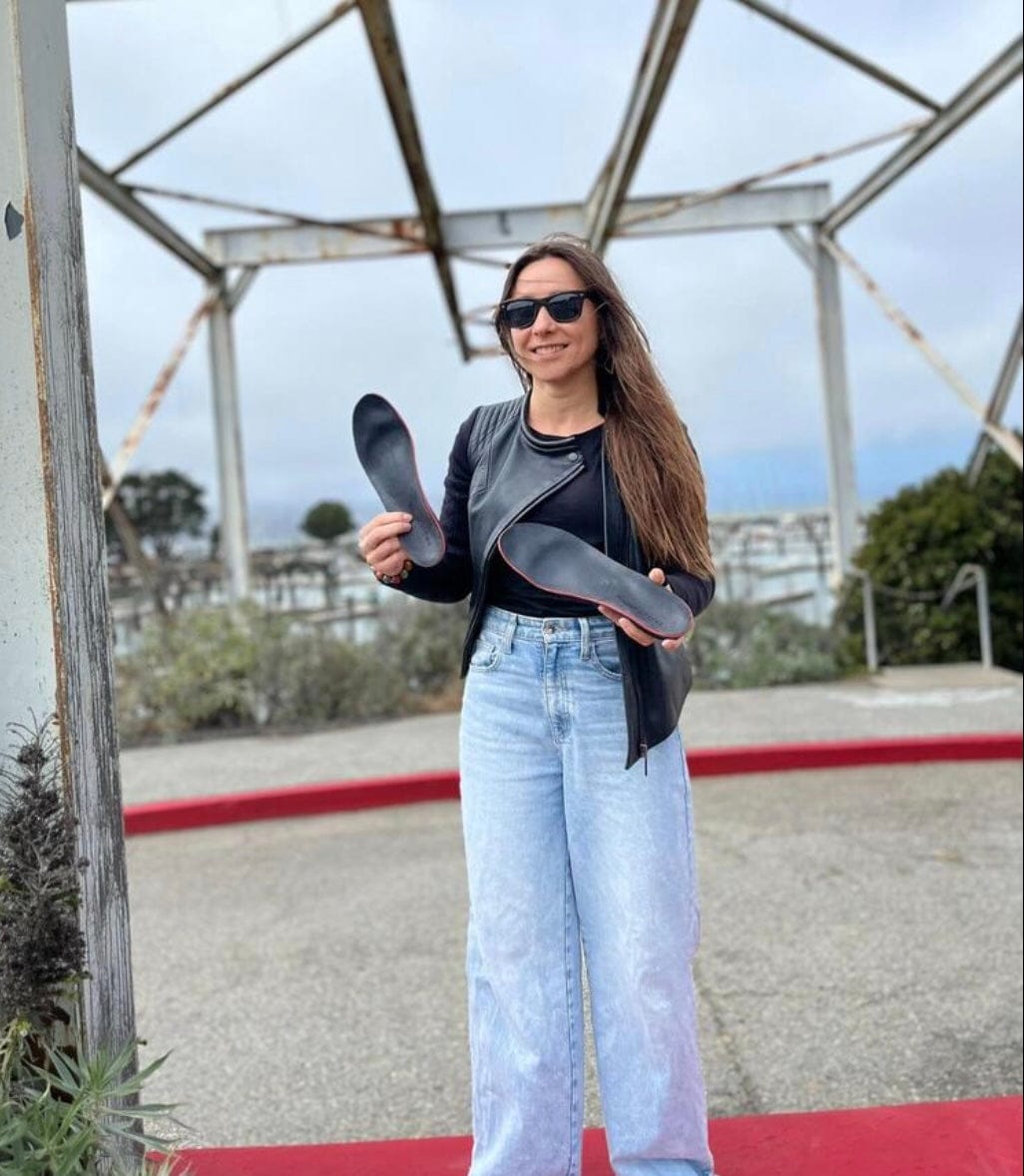 Customer photo review of Custom Orthotics