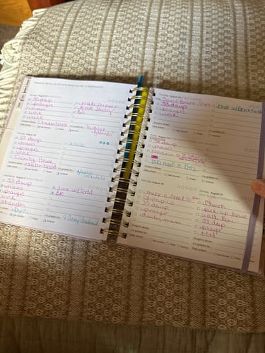 Customer photo review of Catholic Academic Liturgical Planner // Mini Layout