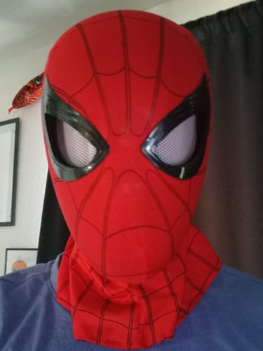 Customer photo review of The OG Spidey Gear™ - Winking Mask