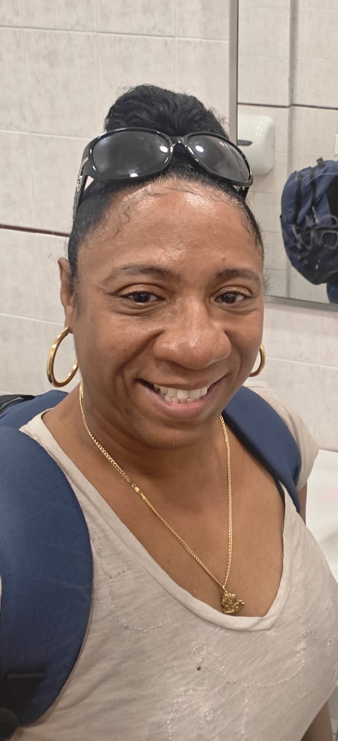 Customer photo review of Gold Earrings Set • 18K Gold Filled Thick Hoops • Hollow Hoop Earrings • Large Thick Hoops • Hoop Earrings SET • Gold Bold Hoops For Women