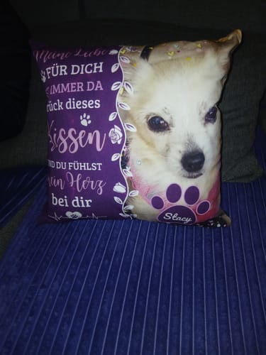 Customer photo review of Seelentröster - Individuelles Kissen