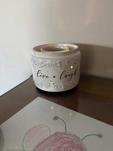 Customer photo review of Specialty Wax Warmers: Fan Fragrance, Canopy & Pendant