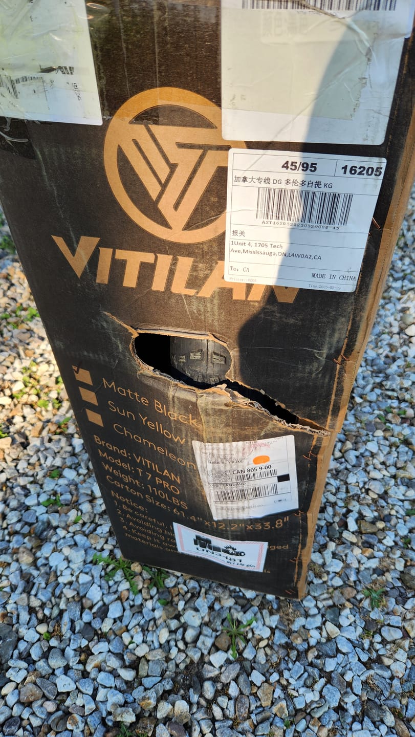 Customer photo review of Shipping Protection