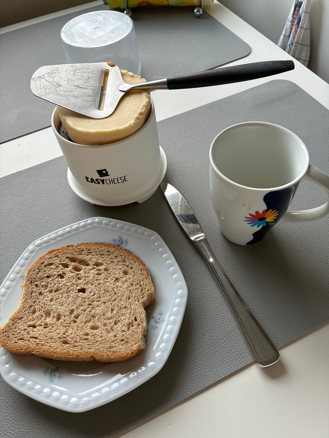 Customer photo review of EasyCheese® Osteklokke Rund - Hvit