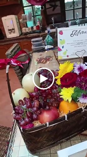 Customer video review of Shah Alam Flowers & Fruits Basket-Brown Colour Basket [Available in KV, KL & Seremban]