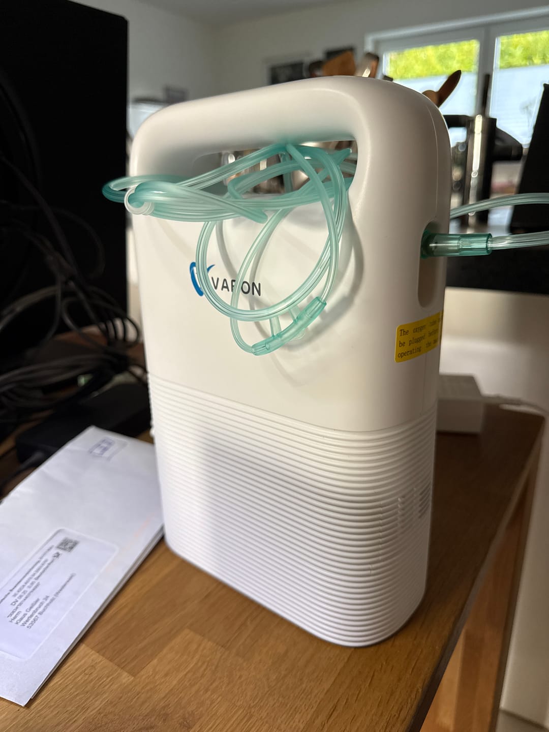 Customer photo review of VARON VP-2 Pulse Tragbarer Sauerstoff-Konzentrator mit Akku | 93% Sauerstoff, lange Batterie, CE-geprüft
