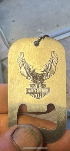 Customer photo review of Cloudray Partner LightBurn Software For Laser Cutter Control / Galvo Laser Control