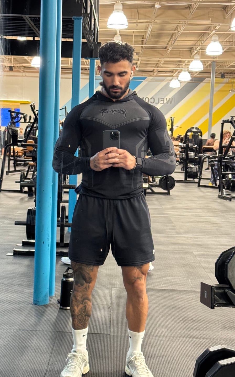 Customer photo review of 8062 - Warrior Compression Hoodies