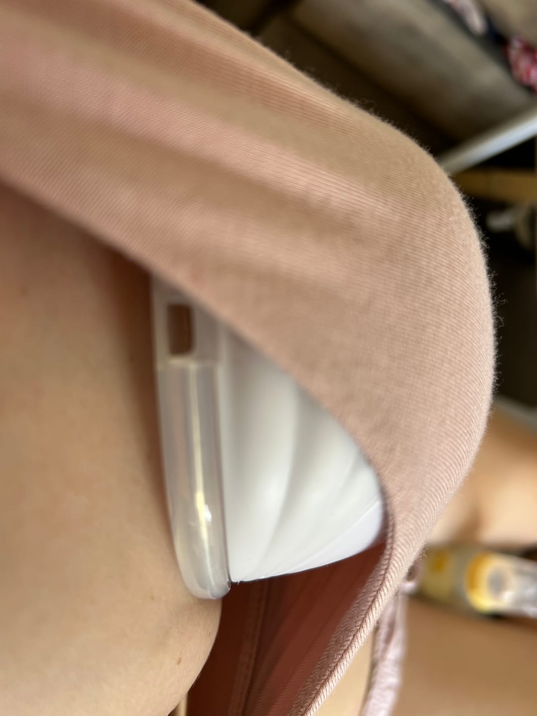 Customer photo review of The Luna© Wearable Breast Pump